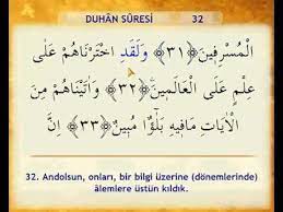 Duhan suresi 59 ayetten oluşmuş ve mekke'de nazil olmuştur. Duhan Suresi Kuran Gen Tr Youtube