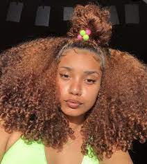Pin By Yeathatscute On Natural Hair Natural Hair Styles Dyed Natural Hair Curly Hair Styles Naturally