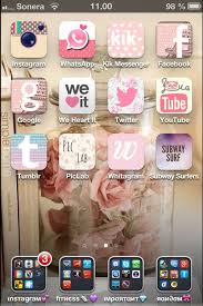 Love My New Homescreen By Cocoppa In 2020 Homescreen Surfing Tumblr Phone Organization