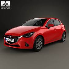 3d Model Of Mazda Demio 5 Door Hatchback 2014 Mazda Roadster Mazda Mazda Cars