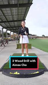 We often see amateurs swing the fairway woods the same way as their 7  irons. Since the length and the weight of the two clubs are completely  different you need to adjust. Let @golfwithaimee_ show you ...