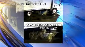 Epn a040m135 cpn 5295603 36127145598 particulant filter and catalytic converter system 2015 m2 106 application isb red cummings eng at trans air brakes good cond sell as a assembly motor was test run. Catalytic Converters Stolen From Work Trucks Wnep Com