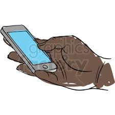 82,188 cell phone clip art images on gograph. Black Hand Holding Cell Phone Clipart Commercial Use Gif Jpg Png Eps Svg Ai Pdf Clipart 409995 Graphics Factory