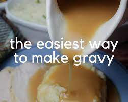 The Easiest Way To Make Gravy Just A Pinch Recipes Easy Gravy Homemade Gravy Recipes