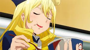 Anime hugs on animated gifs. Eating Like A Lady Anime Manga Know Your Meme