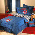 The cleveland indians are an american professional baseball team based in cleveland, ohio. Cleveland Indians Bedding Mlb Room Decor Gifts Merchandise Accessories