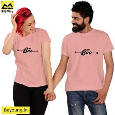 Grab Best Couple T Shirts Online In India Beyoung With The Pocket Friendly Price Free Shipping Cod Available 15 Day Couple T Shirt Shirt Online T Shirt