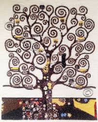 This is a great project for an intermediate knitter. Tree Of Life By Klimt Free Cross Stitch Pattern Cross Stitch Tree Cross Stitch Landscape Cross Stitch Letter Patterns