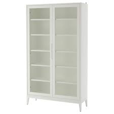 Regissor Glass Door Cabinet White 46 1 2x79 7 8 Ikea Glass Cabinet Doors Glass Cabinets Display Kitchen Display Cabinet
