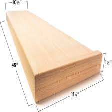 Check spelling or type a new query. Stair Tread Open Right Solid Red Oak Unfinished 48 X10 1 2 X7 8 1 1 2 Front Lip