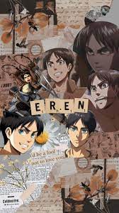 Eren Jaeger Wallpaper Ilustrasi Karakter Wallpaper Kupu Kupu Anak Anime