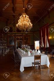 This room was initially used by lady baillie as a servants' hall and divided into three separate spaces. Dining Hall In The Castle Of Wernigerode Saxony Anhalt Germany Stock Photo Picture And Royalty Free Image Image 48945325