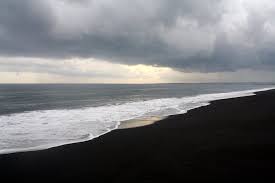 Black Sand Beach In Bali Black Sand Beach Beach Black Sand
