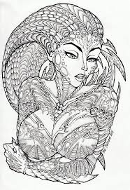 Pin On Fantasy Coloring Pages