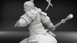 In order to unlock lu bu you must play on chapter . Warriors Orochi 3 Unlock Lu Bu 3d Models Stlfinder