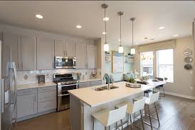 Model Kitchen Showing Look With White Backsplash And Quartz Oceana Countertop Kitchen Models White Backsplash Countertops