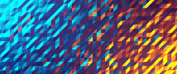 By creating and organizing wallpaper. Orange And Blue Geometric Wallpapers Wallpaper Cave