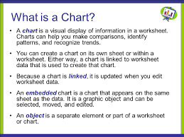 Cts130 Spreadsheet Lesson 9 Building Charts What Is A