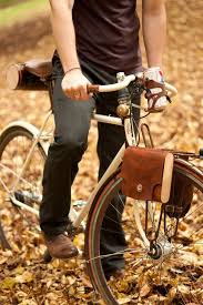 Bicycle Pannier Bag The Pocket Pannier Leather Bike Panniers Bicicletas Retro Bici Bicicletas De Paseo