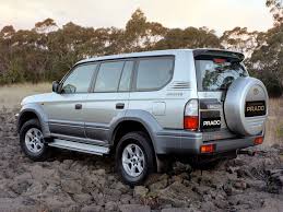 Used 2000 toyota land cruiser with 4wd, keyless entry, leather seats, heated seats, tinted windows, skid plate, alloy wheels, and description: Toyota Land Cruiser Prado 5 Door Kimberley Edition J95w 2000 Toyota Land Cruiser Prado Toyota Land Cruiser Land Cruiser