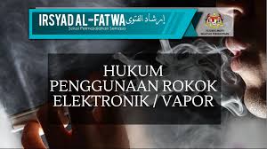 Vape diklaim lebih sehat daripada jenis rokok lainnya. Pejabat Mufti Wilayah Persekutuan Irsyad Al Fatwa Ke 63 Hukum Penggunaan Rokok Elektronik Vapor