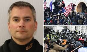 Brian sicknick, 42, was injured while physically engaging with protesters, police said. Vnqmnf Znbx6jm
