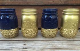 Check spelling or type a new query. 10 Blue And Gold D I Y Ideas Gold Mason Jars Navy Blue And Gold Wedding Blue Gold