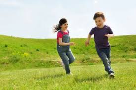 Children playing outside get aerobic exercise and gain skills, such as pushing and pulling outdoor play equipment. Go Outside And Play Tips To Get Kids Moving Live Science