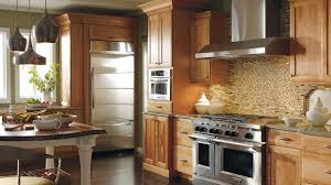 casual cherry kitchen cabinets in
