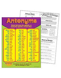 Antonyms Chart