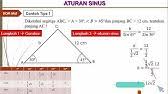 Check spelling or type a new query. Contoh Soal Aturan Sinus 1 Youtube