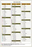 Calendrier Dernier Trimestre 2023 Calendrier 2023 Trimestriel Gratuit Et Personnalisable