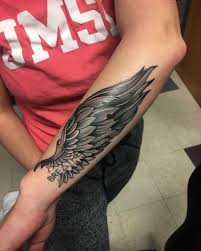 Guardian angel tattoos look great on men and women alike. Top 91 Best Angel Wings Tattoo Ideas 2021 Inspiration Guide