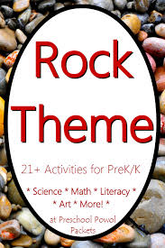 Each one works number recognition and counting skills that can be developing number sense is important for preschoolers. Preschool Rock Theme 21 Rock Activities And Science Experiments Preschool Powol Packets