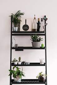 Decorative wood link, wood decor, wood chain link, shelf decor, tabletop decor, light wood decor, decorative wood, coffee table decor, shelf Black Minimalist Shelf With Plants Minimalist Shelves Black Shelf Decor Shelf Decor