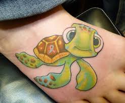 Show off your girl's style with her favorite finding dory characters! 10 Cute Ass Tattoos To Satisfy Your Sweet Tooth Ratta Tattooratta Tattoo
