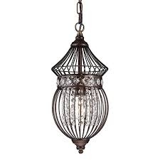 Black Metal And Crystal Chandelier Bronze Chandeliers Crystal Chandelier Lighting Bird Cage Light Fixture 1 Light Amazon Farmhouse Light Fixtures Crystal Chandelier Lighting Black Chandelier