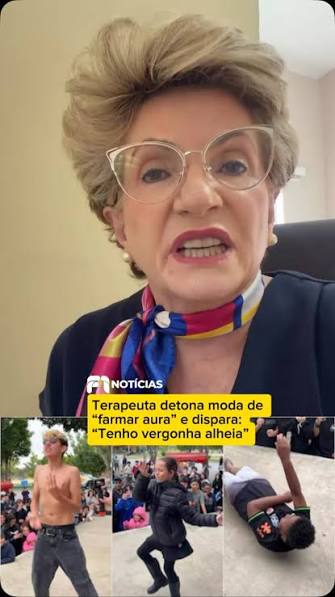 A terapeuta integrativa Sandra Zannette criticou a tend&ecirc;ncia conhecida como &ldquo;farmar aura&rdquo;, que se popularizou entre adolescentes nas redes sociais., Em v&iacute;deo, ela afirmou sentir &ldquo;vergonha alheia&rdquo; n&atilde;o ...