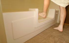 To get elderly into tub. Wi Walkinshowers Wi Walkinshowers