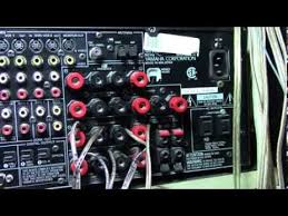 A 71 system adds left and right rear surround speakers. Yamaha Receiver How To Hook Up Home Theater Speakers Wire Youtube