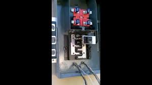 Before working on any electrical circuit make sure that you flip the breaker on your if you don't know which breaker powers the specific outlet you'll be working on, you can flip the main service breaker for the whole panel. Electric Service Panel Installation Upgrade Walkthrough Exterior Overhead Service Youtube