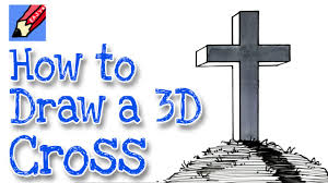✓ free for commercial use ✓ high quality images. How To Draw A Cross In 3d Youtube