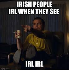 Leo dicaprio from the famous meme drinking a beer while he's pointing at the tv. Leonardo Dicaprio Pointing Imgflip