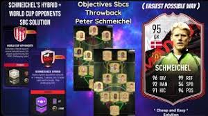 The brazil national football team (portuguese: Objectives Schmeichel All 13 Sbc Solutions Easiest Possible Way Throwback Schmeichel Madfut 21 Invidious