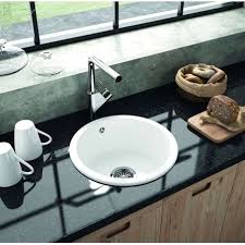 Valuable features are ceramic sinks, kitchen sink has having studied the statistics of the reviews, one can come to the conclusion that the number of. Thomas Denby Metro 1060 Round White Ceramic Sink Kitchen Sinks Taps