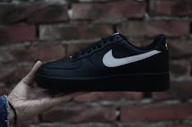 Black Air Force 1 Low Top Nike Air Force 1 07 Black Mens Low Top Sneaker Aa4083 001 Nike Air Nike Air Force Nike Shoes Women