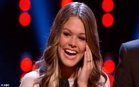 Usher ties to steal pretty contestant Caroline Glaser