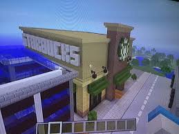 Cool minecraft creations minecraft projects minecraft designs minecraft ideas funny minecraft videos minecraft tutorial christmas store city buildings building ideas more information. Starbucks Minecraft Amino