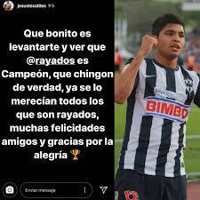 Su polivalencia y su buen rendimiento llaman la atención en el viejo continente, pero en su cabeza ya está regresar a casa. Dlptlv A Twitter Jesus Manuel Corona No Se Olvida De Rayados Y Expreso Su Felicidad Tras El Campeonato En Instagram Vuelve Pronto Tecatito Https T Co Nhwrahygs2