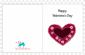 Make cute smooches out of bumpy pipe cleaners to adorn valentine's day cards. Happy Valentines Day Card Printable Valentines Day Card Free Transparent Png Clipart Images Download